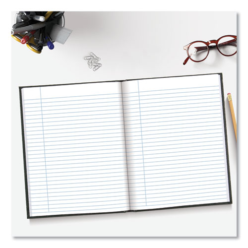 Executive Notebook, 1 Subject, Medium/college Rule, Black Cover, 9.25 X 7.25, 150 Sheets