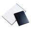 Business Notebook With Self-adhesive Labels, 1 Subject, Medium/college Rule, Blue Cover, 9.25 X 7.25, 192 Sheets