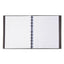 Miraclebind Notebook, 1 Subject, Medium/college Rule, Black Cover, 11 X 9.06, 75 Sheets