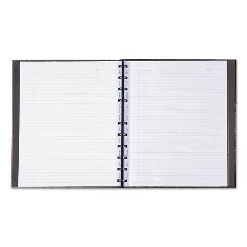 Miraclebind Notebook, 1 Subject, Medium/college Rule, Black Cover, 11 X 9.06, 75 Sheets