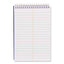 High-capacity Steno Pad, Medium/college Rule, Blue Cover, 180 White 6 X 9 Sheets