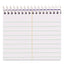 High-capacity Steno Pad, Medium/college Rule, Blue Cover, 180 White 6 X 9 Sheets