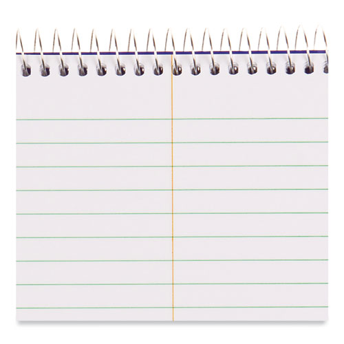 High-capacity Steno Pad, Medium/college Rule, Blue Cover, 180 White 6 X 9 Sheets
