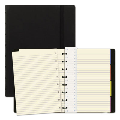 Notebook, 1 Subject, Medium/college Rule, Black Cover, 8.25 X 5.81, 112 Sheets