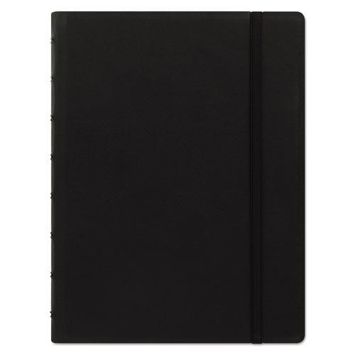 Notebook, 1 Subject, Medium/college Rule, Black Cover, 8.25 X 5.81, 112 Sheets
