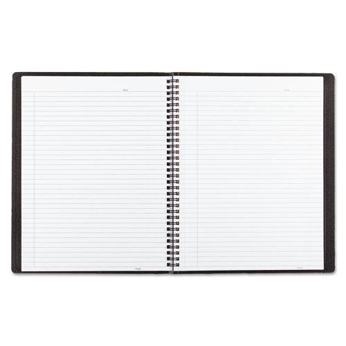 Duraflex Poly Notebook, 1 Subject, Medium/college Rule, Black Cover, 11 X 8.5, 80 Sheets
