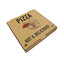 Pizza Boxes, 10 X 10 X 2, Kraft, Paper, 50/pack