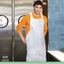 Poly Apron, 28 X 46,  One Size Fits All, White, 100/pack, 10 Packs/carton
