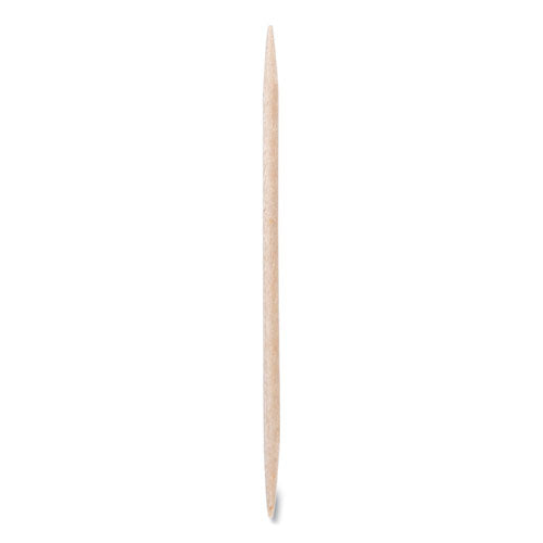 Round Wood Toothpicks, 2.5", Natural, 800/box, 24 Boxes/case, 5 Cases/carton, 96,000 Toothpicks/carton