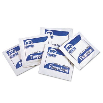 Moist Towelettes, Individually Wrapped, 4 X 6, Lemon Scent, 1,000/carton