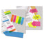 Seenotes Transparent-film Arrow Page Flags, Assorted Colors, 50/pad, 5 Pads