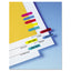 Mini Arrow Page Flags, "sign Here", Blue/mint/red/yellow, 126 Flags/pack
