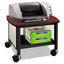 Impromptu Deskside Machine Stand, Metal, 3 Shelves, 100 Lb Capacity, 26.25" X 21" X 26.5", Gray