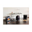 Steel Desk, 47.25" X 24" X 28.75", Black/silver