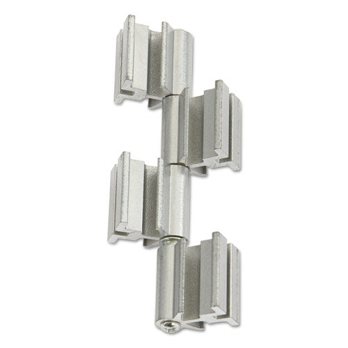Rumba Whiteboard Screen Accessories, Eraser Tray, 12.25 X 3.5 X 2.25, Magnetic Mount, Silver