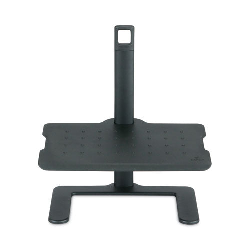 Height-adjustable Footrest, 20.5w X 14.5d X 3.5 To 21.5h, Black