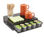 One Drawer Hospitality Organizer, 5 Compartments, 12.5 X 11.25 X 3.25, Black