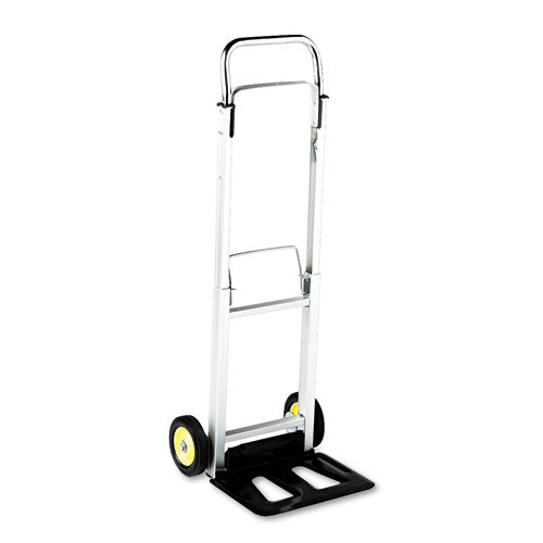 Hideaway Aluminum Hand Truck, 250 Lb Capacity, 15.5 X 16.5 X 43.5, Aluminum