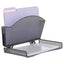 Onyx Magnetic Mesh Panel Accessories, 3 File Pocket, 13 X 4.25 X 13.5. Black