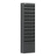 Steel Magazine Rack, 11 Compartments, 10w X 4d X 36.25h, Black