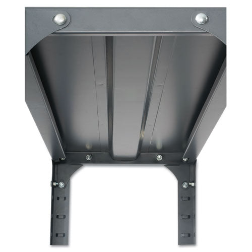 Commercial Steel Shelving Unit, Five-shelf, 36w X 18d X 75h, Dark Gray