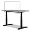 7516 Series Wellness Panel, 47.5 X 2.5 X 23.5, Acrylic, Clear