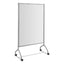 Impromptu Magnetic Whiteboard Collaboration Screen, 42w X 21.5d X 72h, Gray/white