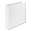Earth's Choice Plant-based D-ring View Binder, 3 Rings, 2" Capacity, 11 X 8.5, White
