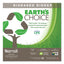 Earth's Choice Plant-based Round Ring View Binder, 3 Rings, 0.5" Capacity, 11 X 8.5, White