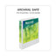 Earth's Choice Plant-based Round Ring View Binder, 3 Rings, 1.5" Capacity, 11 X 8.5, White