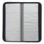 Professional Vinyl Business Card File, Holds 160 2 X 3.5 Cards, 4.75 X 10.25, Black