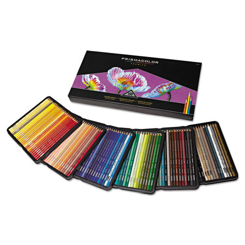Premier Colored Pencil, 3 mm, 2B (#1), Assorted Lead/Barrel Colors, 150/Pack