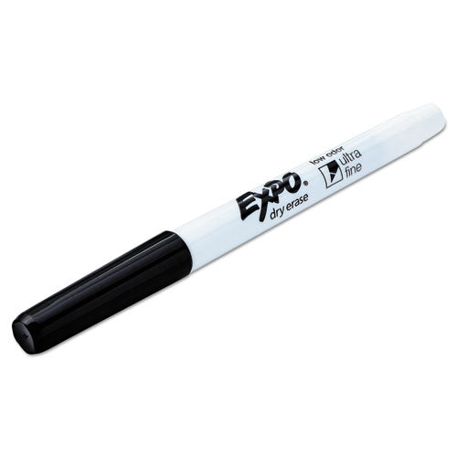 Low-odor Dry-erase Marker, Extra-fine Needle Tip, Black