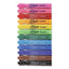 Scented Watercolor Marker, Broad Chisel Tip, Assorted Colors, 12/set