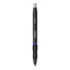 S-gel High-performance Gel Pen, Retractable, Fine 0.5 Mm, Blue Ink, Black Barrel, Dozen