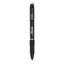 S-gel High-performance Gel Pen, Retractable, Bold 1 Mm, Black Ink, Black Barrel, 36/pack