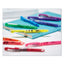 Liquid Pen Style Highlighters, Assorted Ink Colors, Chisel Tip, Assorted Barrel Colors, 10/set