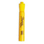 Tank Style Highlighters, Yellow Ink, Chisel Tip, Yellow Barrel, Dozen