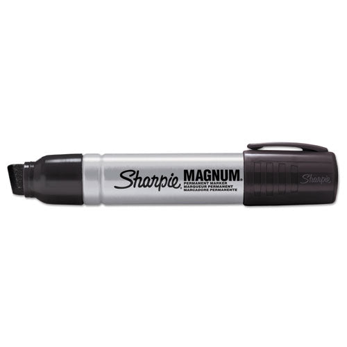 Magnum Permanent Marker, Broad Chisel Tip, Red