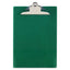 Recycled Plastic Clipboard With Ruler Edge, 1" Clip Capacity, Holds 8.5 X 11 Sheets, Pink
