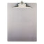 Recycled Aluminum Clipboard With High-capacity Clip, 1" Clip Capacity, Holds 8.5 X 11 Sheets, Silver