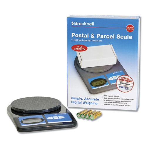 Model 311 -- 11 Lb. Postal/shipping Scale, Round Platform, 6" Dia