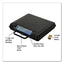 Portable Electronic Utility Bench Scale, 250 Lb Capacity, 12.5 X 10.95 X 2.2  Platform