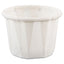 Paper Portion Cups, 1.25 Oz, White, 250/bag, 20 Bags/carton