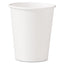 Single-sided Poly Paper Hot Cups, 10 Oz, White, 50 Sleeve, 20 Sleeves/carton