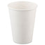 Single-sided Poly Paper Hot Cups, 6 Oz, White, 50/pack, 20 Packs/carton