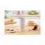 Single-sided Poly Paper Hot Cups, 20 Oz, White, 600/carton