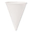 Bare Eco-forward Treated Paper Cold Cups, 4.25 Oz, White, 200/bag, 25 Bags/carton