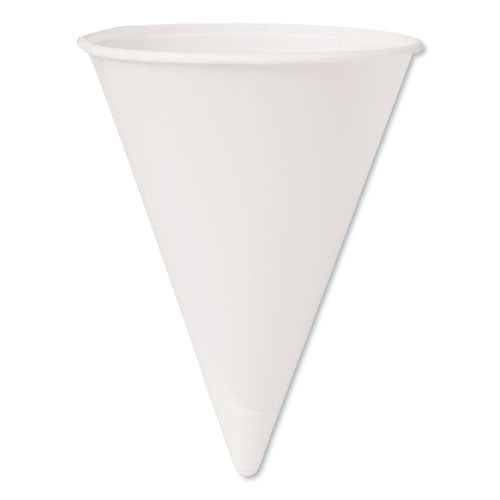 Bare Eco-forward Treated Paper Cold Cups, 4.25 Oz, White, 200/bag, 25 Bags/carton