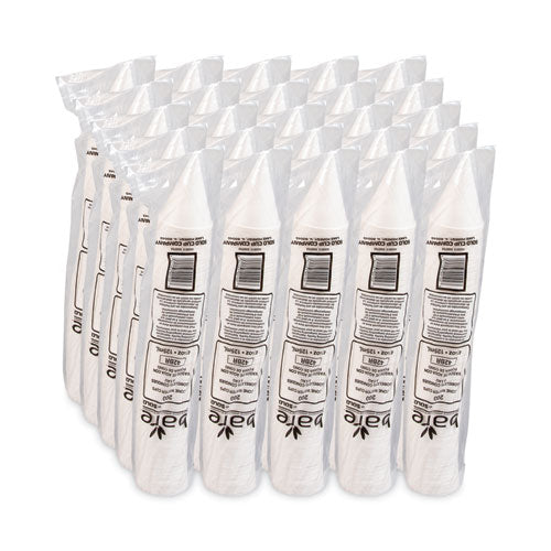 Bare Eco-forward Treated Paper Cold Cups, 4.25 Oz, White, 200/bag, 25 Bags/carton